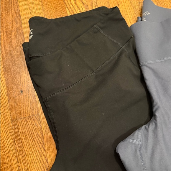 *Old Navy Active Womens Set of Three Leggings - Black, Gray, and Pink - Picture 2 of 11